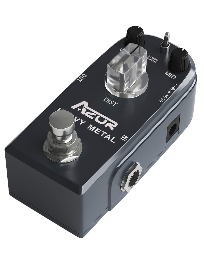AZOR Heavy Metal Distortion Guitar Pedal 3 Modes Effect Controls for Electric Guitar True Bypass - Image 5